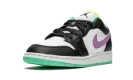 Air Jordan 1 Low GS "Black / Violet Shock / Green Glow" 553560 151