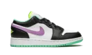 Air Jordan 1 Low GS "Black / Violet Shock / Green Glow" 553560 151