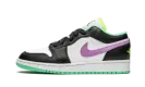 Air Jordan 1 Low GS "Black / Violet Shock / Green Glow" 553560 151
