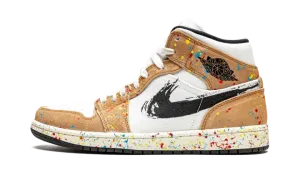 Air Jordan 1 Mid SE "Brushstroke" DA8005 100