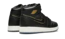 Air Jordan 1 Retro High OG GS "black gld lthr"