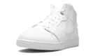 Air Jordan 1 Mid GS "Triple White" 554725 130