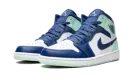 Air Jordan 1 Mid "Blue Mint" 554724 413