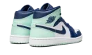 Air Jordan 1 Mid "Blue Mint" 554724 413