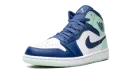 Air Jordan 1 Mid "Blue Mint" 554724 413