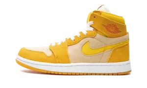 Air Jordan 1 Zoom Air CMFT 2 WMNS "Yellow Ochre/Tour Yellow-Pale Vanilla-Safety" FJ5743 700