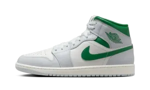 Jordan 1 Mid "White Pure Platinum Pine Green" DQ8426 142