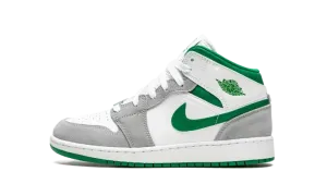 Air Jordan 1 Mid SE GS "Grey / Pine Green" DC7248 103