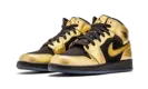 Air Jordan 1 Mid GS "Metallic Gold Coin" 555112 905