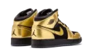Air Jordan 1 Mid GS "Metallic Gold Coin" 555112 905