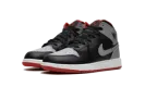 AIR JORDAN 1 MID GS "Black Grey Red" DQ8423 006