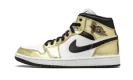 Air Jordan 1 Mid SE "Metallic Gold" DC1419 700