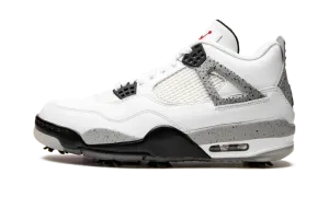 Air Jordan 4 Golf "White Cement" CU9981 100