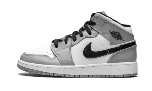 Air Jordan 1 Mid GS "Light Smoke Grey" 554725 092
