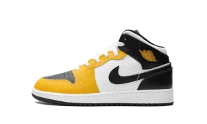 AIR JORDAN 1 MID GS "YELLOW OCHRE" DQ8423 701