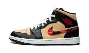 Air Jordan 1 Mid SE "Tartan Swoosh" DZ5329 001