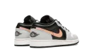 Jordan 1 Low GS "Black Grey Pink" 553560 062