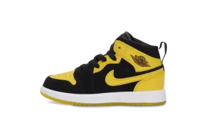 Jordan 1 Mid PS "Black Varsity Maize White" HJ5942 071
