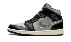 AIR JORDAN 1 MID SE WMNS "Black Chrome" FB9892 002