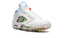 Air Jordan 5 Low Golf "Peace, Love, and Golf" CW4205 100