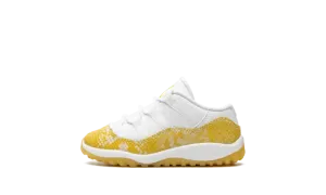 Air Jordan 11 Low TD "Yellow Snakeskin" 645107 107