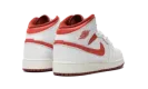 AIR JORDAN 1 MID SE GS "WHITE DUNE RED" FJ3464 160