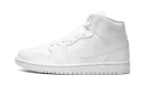 Air Jordan 1 Mid "Triple White" 554724 136