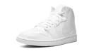 Air Jordan 1 Mid "Triple White" 554724 136