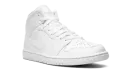 Air Jordan 1 Mid "Triple White" 554724 136