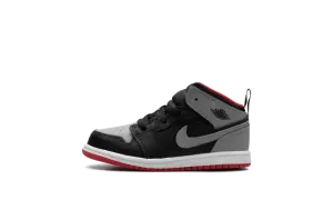 Jordan 1 Mid TD "Black/Cement Grey-fire Red-white" DQ8425 006