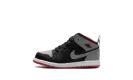 Jordan 1 Mid TD "Black/Cement Grey-fire Red-white" DQ8425 006