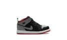 Jordan 1 Mid TD "Black/Cement Grey-fire Red-white" DQ8425 006