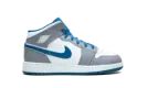 Air Jordan 1 Mid GS "Cement / True Blue" DQ8423 014