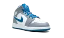 Air Jordan 1 Mid GS "Cement / True Blue" DQ8423 014