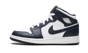 Air Jordan 1 Mid GS "Obsidian" 554725 174
