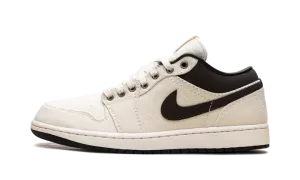 Air Jordan 1 Low Premium "Pale Ivory Baroque Brown" IB8058 110