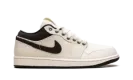 Air Jordan 1 Low Premium "Pale Ivory Baroque Brown" IB8058 110