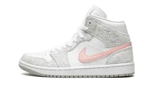 AIR JORDAN 1 MID SE WMNS "Heather Grey / Pink" DN4045 001