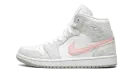 AIR JORDAN 1 MID SE WMNS "Heather Grey / Pink" DN4045 001