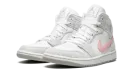 AIR JORDAN 1 MID SE WMNS "Heather Grey / Pink" DN4045 001