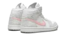 AIR JORDAN 1 MID SE WMNS "Heather Grey / Pink" DN4045 001