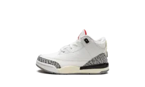 Air Jordan 3 TD "White Cement Reimagined 2023" DM0968 100