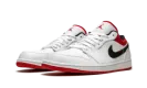 Air Jordan 1 Low "White University Red" 553558 118