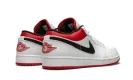 Air Jordan 1 Low "White University Red" 553558 118