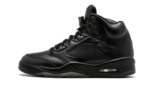 Air Jordan 5 Retro Prem "Black" 881432 010