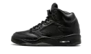Air Jordan 5 Retro Prem "Black" 881432 010