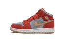 Jordan 1 Mid SE GS "Denim / Red Suede" DM4384 600