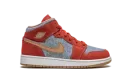 Jordan 1 Mid SE GS "Denim / Red Suede" DM4384 600