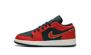 Jordan 1 Low GS "Armory Navy Sport Red" FQ7380 400