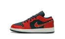 Jordan 1 Low GS "Armory Navy Sport Red" FQ7380 400